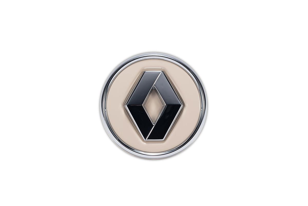 Středová krytka Renault - bílá