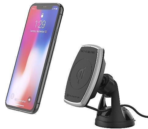 Magnetický držák telefonu s indukčním nabíjením (na palubní desku)