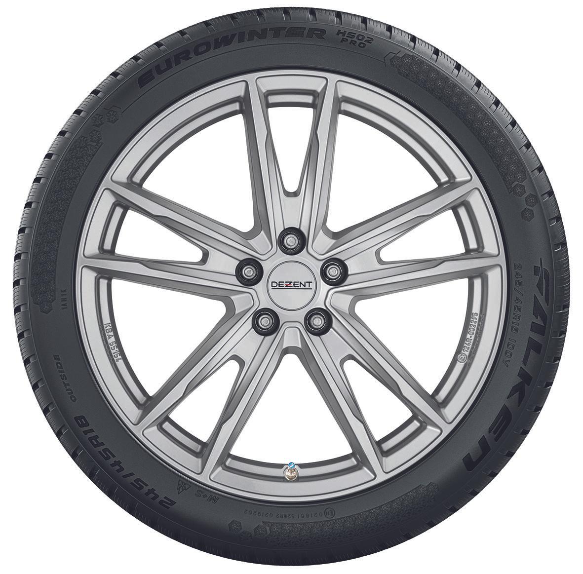 Kompletní zimní kolo Alcar – 17" KF silver