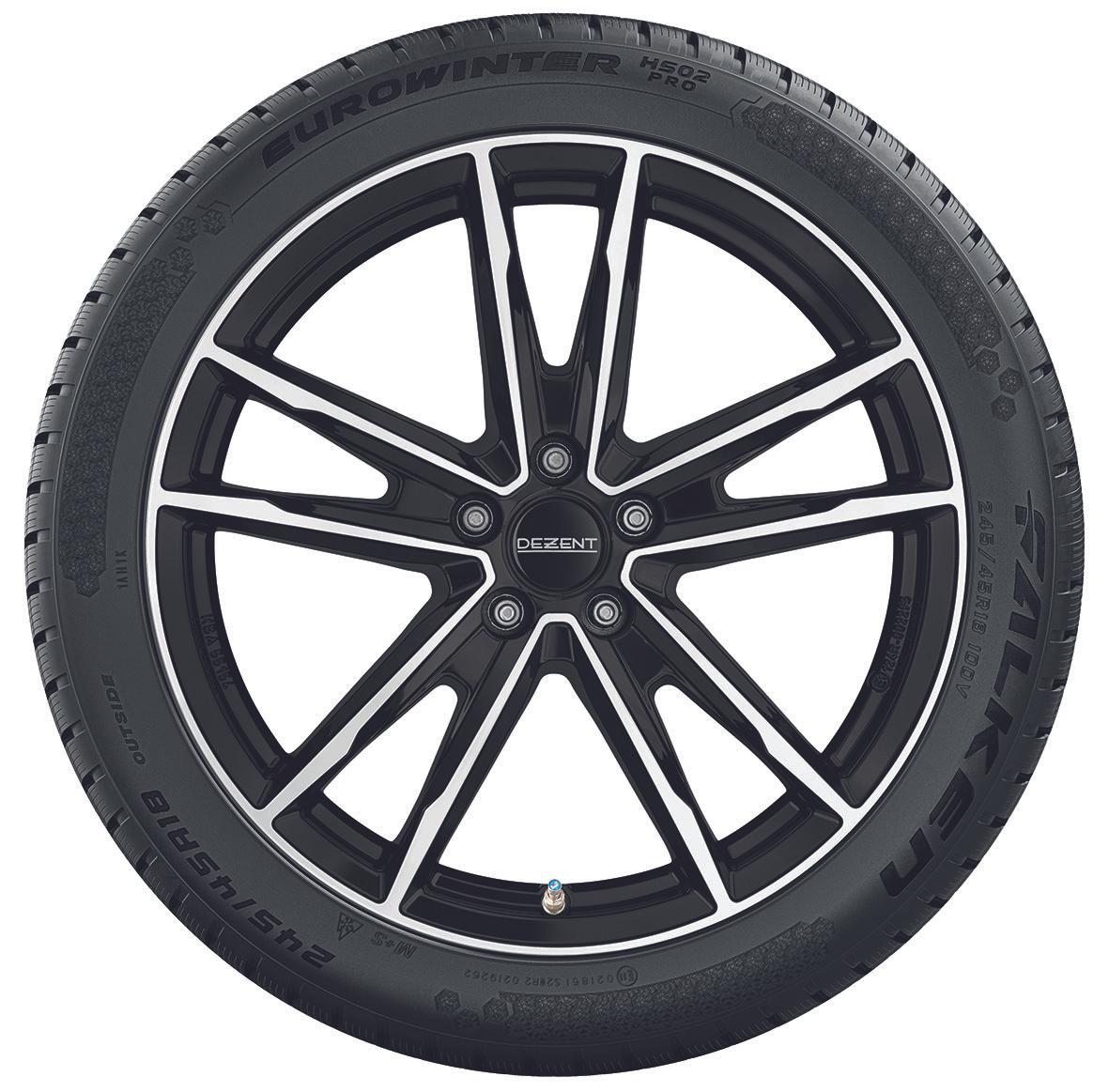 Kompletní zimní kolo Alcar – 17" KF dakr